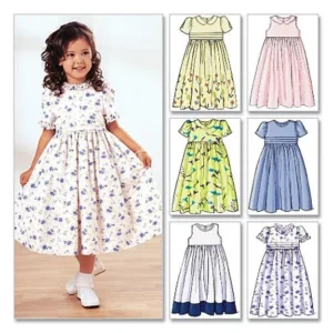 Butterick Childrens & Girls Dress-2-3-4-5