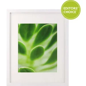 Better Homes & Gardens Gallery 11" x 14" Matted for 8" x 10" Picture Frame, White
