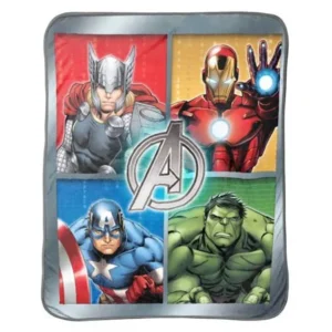 2 Pack Cozy Inside Out Or The Avengers Soft Fleece 46x60?? Plush Throw Blankets For Kids Girl Boy