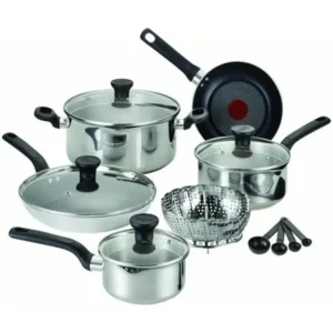 T-FAL C911SE74 Non-Stick Cookware Set 14 Pieces