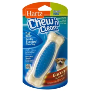 Hartz Chew 'n Clean Scented Bacon Flavor Nylon Bone Dog Toy