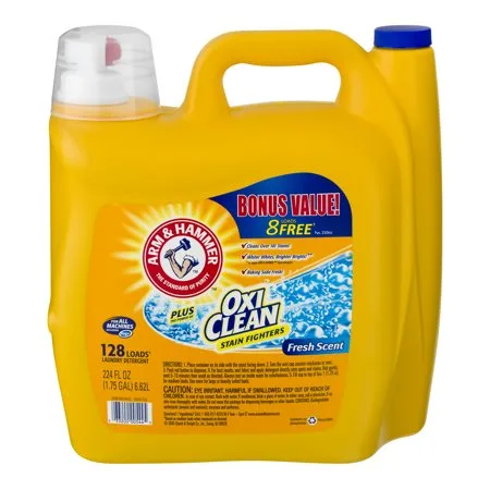 Arm & Hammer Laundry Detergent Plus Oxi Clean 128 Loads, 224.0 FL OZ