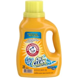 Arm & Hammer Plus OxiClean Fresh Scent Liquid Laundry Detergent, 43.75 fl oz