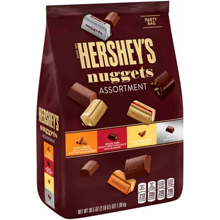 HERSHEY'S NUGGETS Chocolates Assortment, 38.5 oz