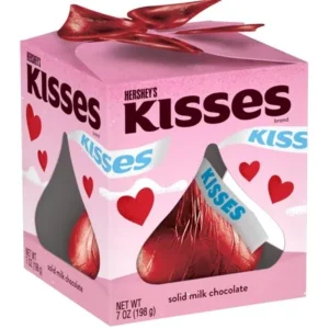 KISSES Valentine's Giant Milk Chocolate Candy, 7 oz