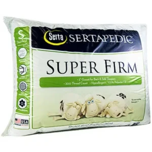 Sertapedic Super Firm Pillow, Set of 2