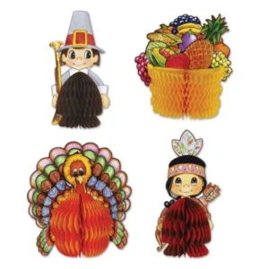 Thanksgiving Mini Centerpieces (Pack of 12)