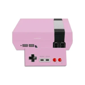 MightySkins Protective Vinyl Skin Decal for Nintendo NES Classic Edition wrap cover sticker skins Solid Pink