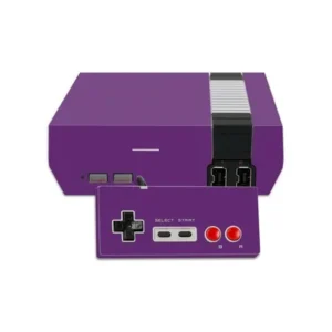 MightySkins Protective Vinyl Skin Decal for Nintendo NES Classic Edition wrap cover sticker skins Solid Purple