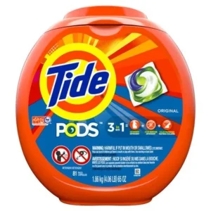 Tide Pods Original, Laundry Detergent Pacs, 81 ct.