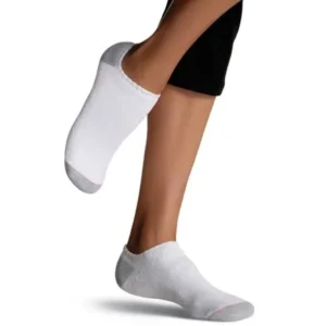 Hanes Women's Comfort Toe Seaming No Show Socks 6-Pack