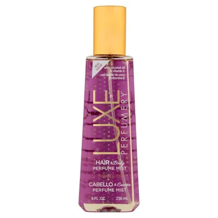 Luxe Perfumery Velvet Kiss Hair & Body Perfume Mist, 8 fl oz