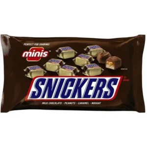 SNICKERS Minis Size Chocolate Bars Candy Bag, 19.5 oz