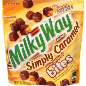 Milky Way Simply Caramel Bites Unwrapped Candy, 7 oz