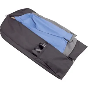 Household Essentials Black Garment Suit Bag with Shoulder Strap