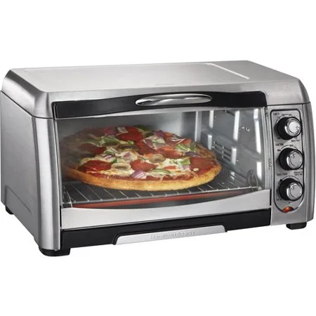 Hamilton Beach Stainless Steel Convection 6 Slice Toaster Oven Broiler | Model# 31333D