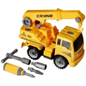 Construct A Truck - Crane. Take it apart & put it back together + Friction powered(like 2-toys-in-1!) Awesome award winning toy that encourages creativity!