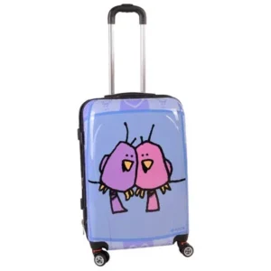 Big Love Birds 24'' Hardsided Spinner Suitcase