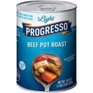 Progresso Light Beef Pot Roast Soup, 18.5 oz Can