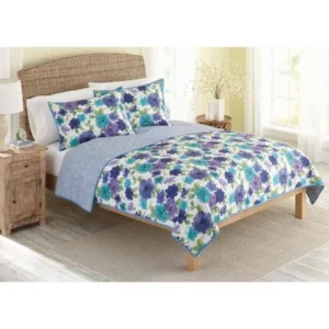 Better Homes and Gardens Quilt Collection, Watercolor Floral