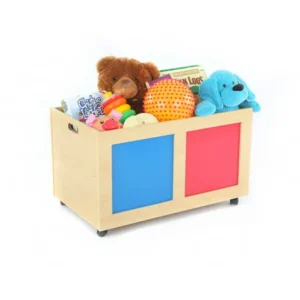 Tot Tutors Primary Focus Rolling Toy Box