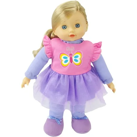 My Sweet Life Toddler Doll, Caucasian with Purple Outfit