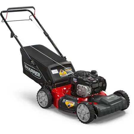 Snapper 21'' Front-Wheel Drive Self Propelled Gas Mower with Side Discharge, Mulching, and Rear Bag