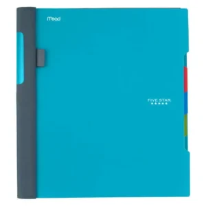 Five Star Advance Notebook, 3 Subject, College Ruled, Assorted Colors (08285)