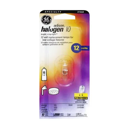 GE Edison Halogen 10 Watt Specialty Light Bulb, 1.0 CT