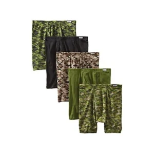 Men's 5-Pack Comfort Soft Printed Boxer Briefs