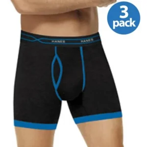 Big Men's X-Temp Cotton Stretch Boxer Briefs 3-Pack with FreshIQ, 2XL