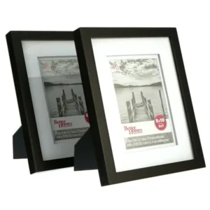 Better Homes & Gardens Picture Frame Black, Set of 2, 8"x10"