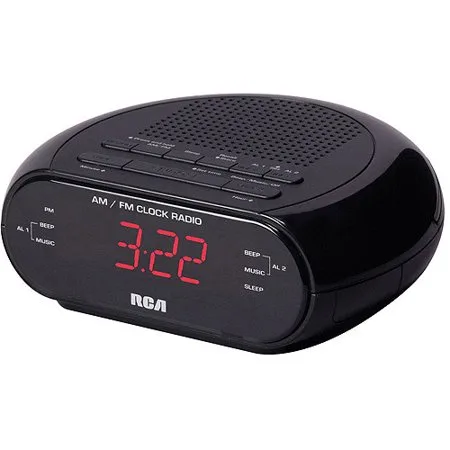 RCA RC205 Dual Wake Clock Radio