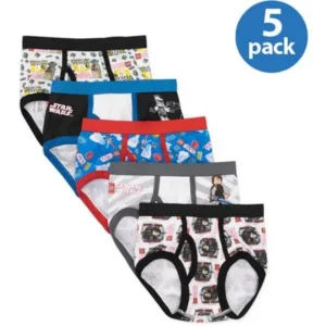 LEGO Star Wars Boys' Underwear Set, 5 Pack