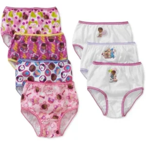 Doc McStuffins Toddler Girls Underwear, 7 Pack