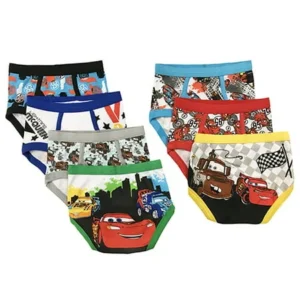 Disney Toddler Boys' Cars Favorite Characters Underwear, 7-Pack