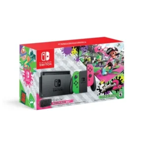Nintendo Switch Hardware with Splatoon 2 + Neon Green/Neon Pink Joy-Cons (Nintendo Switch)
