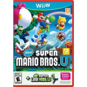 New Super Mario Bros U + New Super Luigi U, Nintendo, Nintendo Wii U, 045496903749