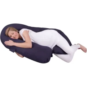Leachco Roller Dozer Maternity Pillow, Navy