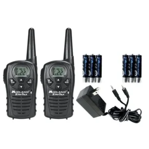 Midland GMRS 2-Way Radio with 22 Channels Value Pack, LXT118