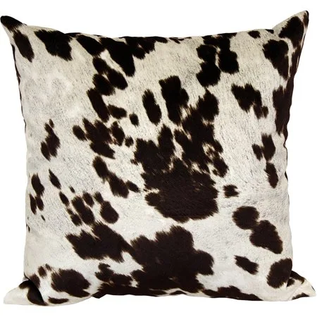 Better Homes and Gardens Faux Hide Decorative Pillow, Multi-Color