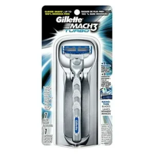 Gillette Mach3 Turbo Razor & Cartridges