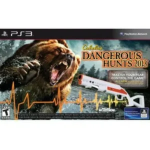Cabela's Dangerous Hunts 2013 With Gun (PS3)