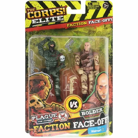 The Corps! EliteÂ® Faction Face-Off! Action Figures 6 pc Carded Pack