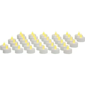 Mainstays Flameless LED Tea Lights, 36-Pack