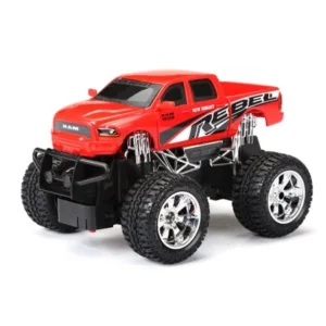 New Bright 1:24 Scale Radio Control Pickup Truck - Ram Rebel - Red