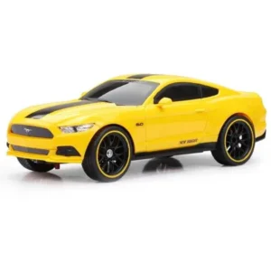 New Bright 1:16 R/C Full-Function Sport Car, Mustang, Yellow