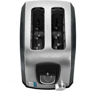 BLACK+DECKER 2-Slice Extra Wide Slot Toaster, Stainless Steel and Black, T2707SB