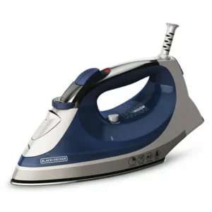 BLACK+DECKER Xpress Corded Steam Iron, Blue, IR08X-2