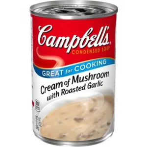 Campbell'sÂ Condensed Cream of Mushroom with Roasted Garlic Soup, 10.5 oz. Can